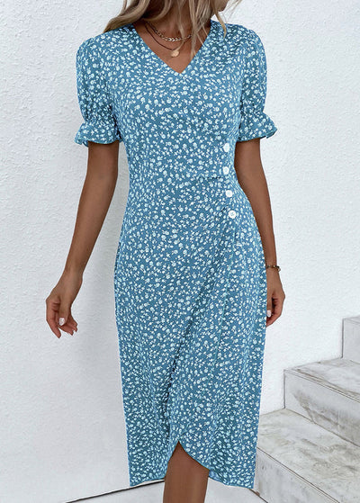 Sophie - Elegantes und Bequemes Blumenkleid