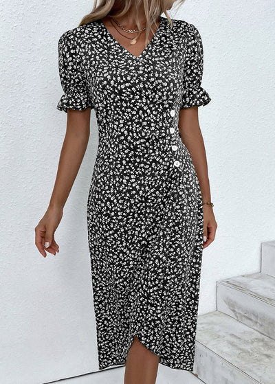 Sophie - Elegantes und Bequemes Blumenkleid