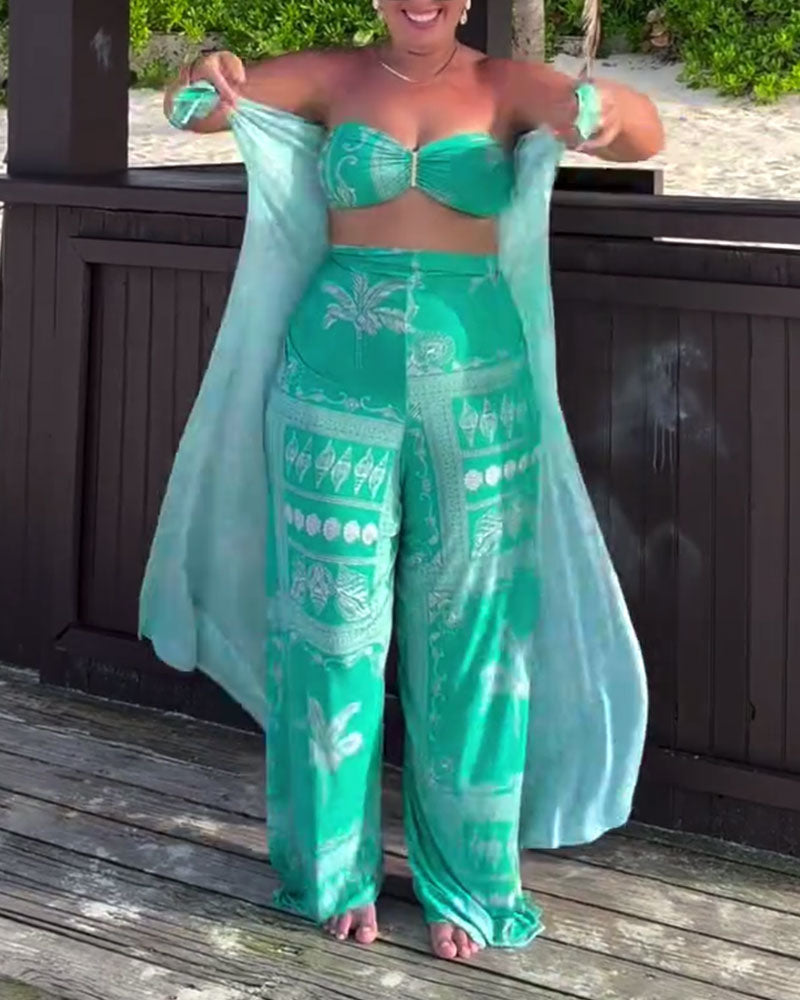 Badeanzug Personalisiert Und Elegant Brustumwickelt Bedruckt