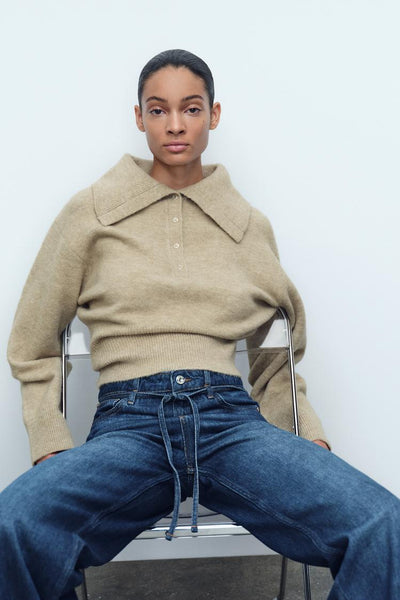 Mia | Kuscheliger Strickpullover
