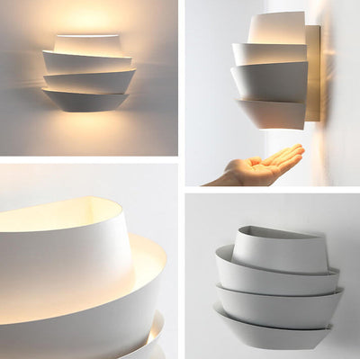 JonasDesign | Skandinavische Wandleuchte mit doppelten Eisenlichtern