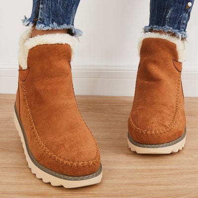 Kuschelige Fellstiefel