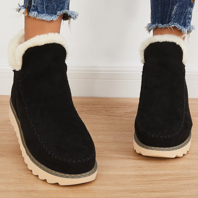Kuschelige Fellstiefel