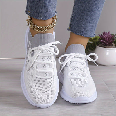 Graue Sportliche Sneaker - Ella