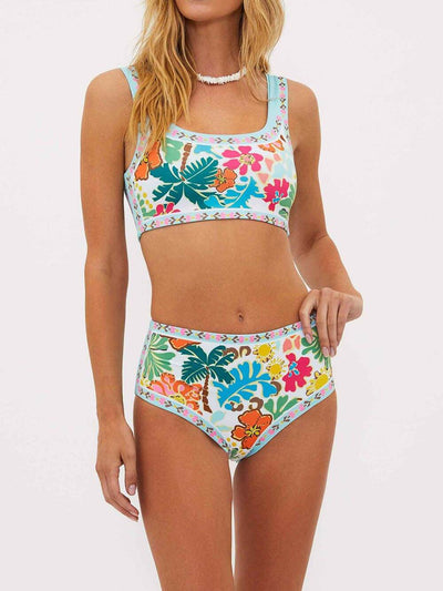 EMMIE | Stützender Geblümter Stretch-Bikini