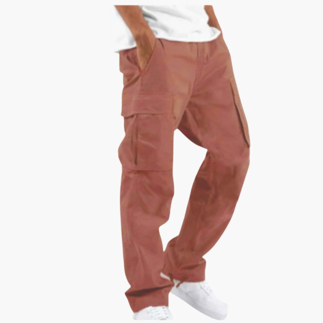 Weite Cargo-Hose für Männer - Bequeme Passform mit Taschen