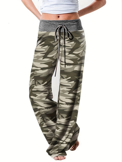 Graue Blumen-Sweathose - Sophie