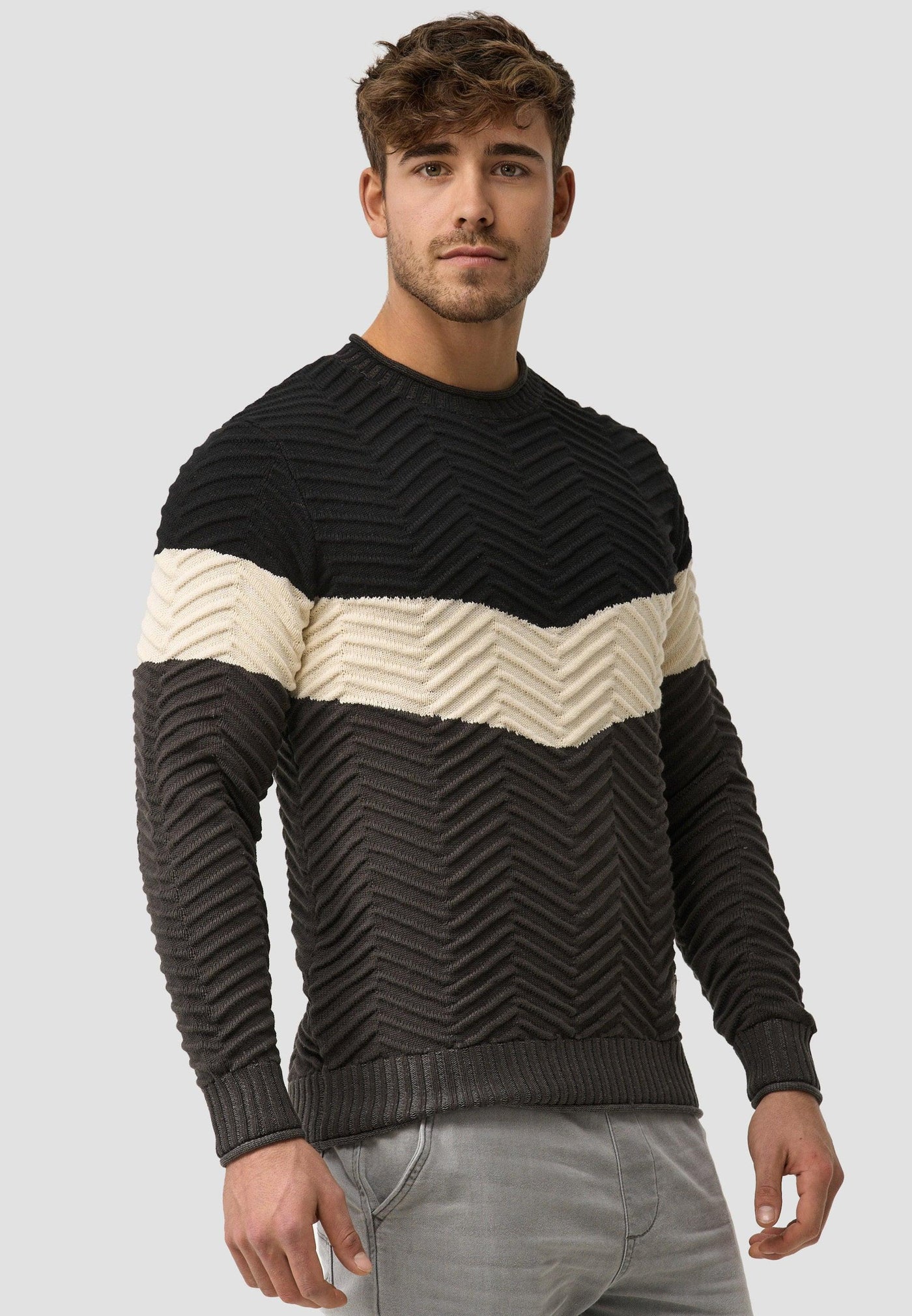 Chester - Vielseitiger Herren Strickpullover