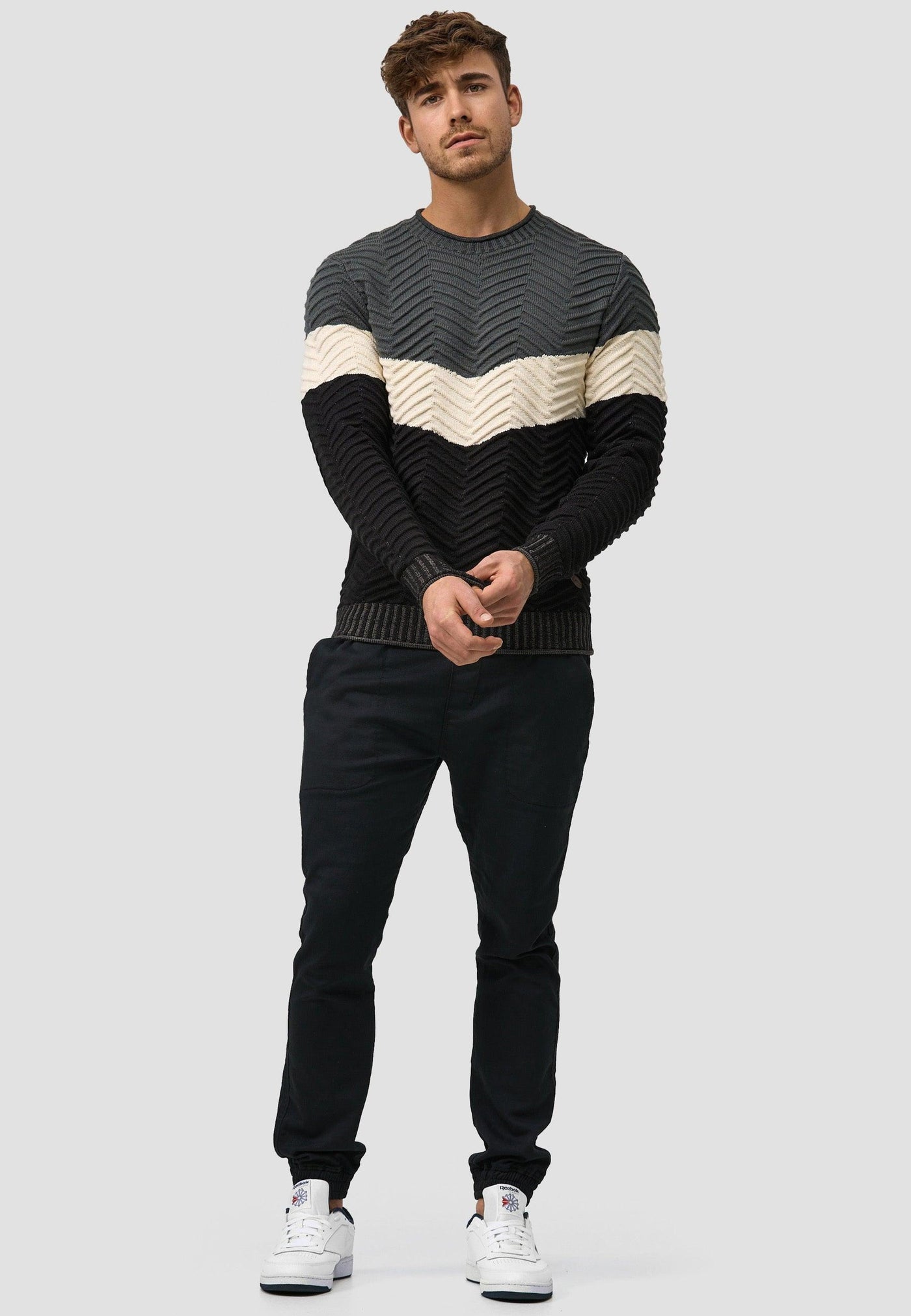 Chester - Vielseitiger Herren Strickpullover