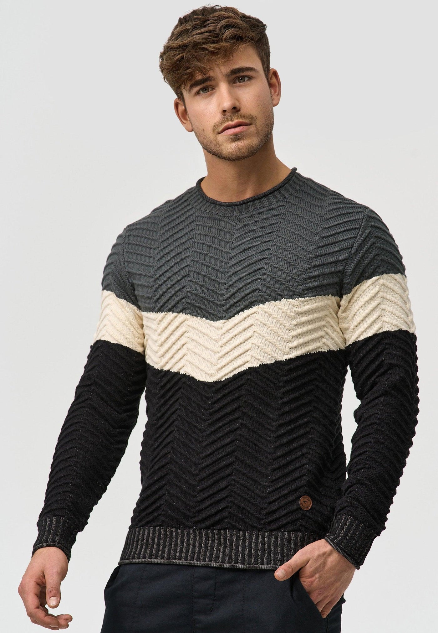 Chester - Vielseitiger Herren Strickpullover