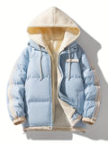 Beige und Blau