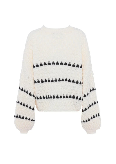 Serena | Eleganter Pullover in Vanille