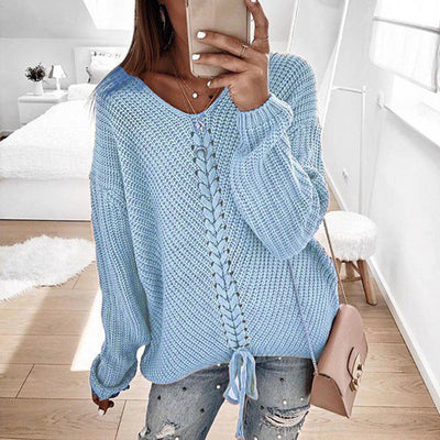Maira | Lose Knitische Damen Oben