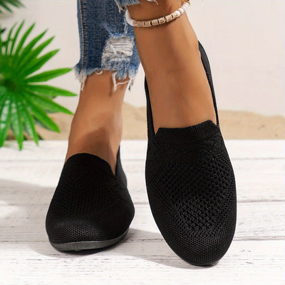Dunkelviolette Loafers - Nina