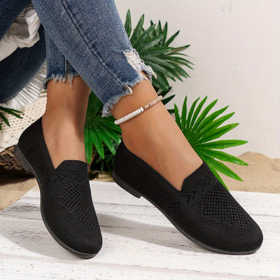 Dunkelviolette Loafers - Nina