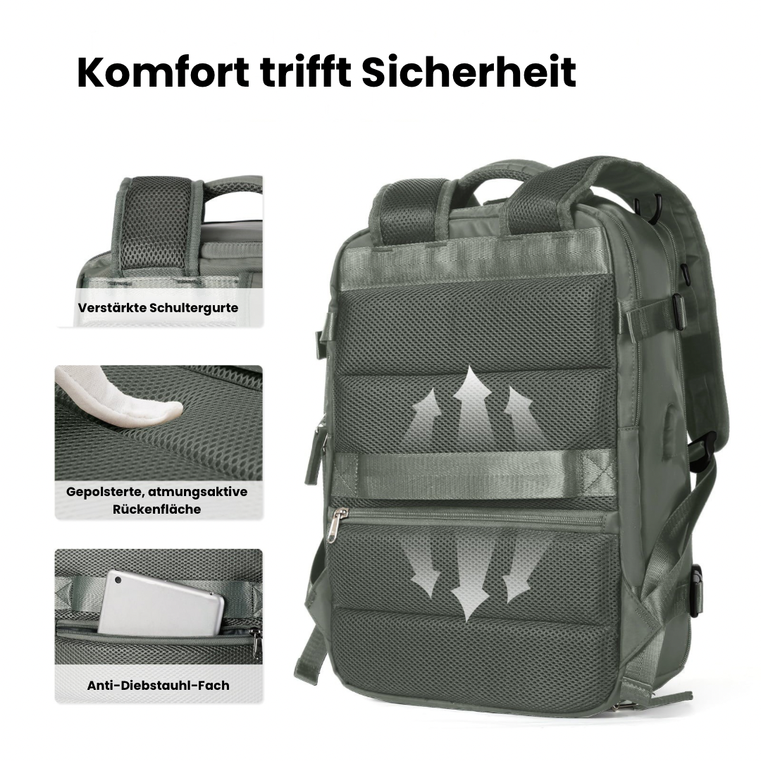 Travex | Multifunktionaler Rucksack für Damen Reisen