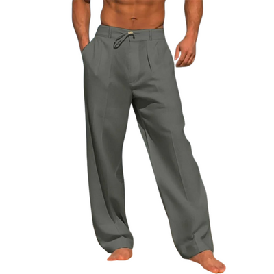 Herren Freizeit-Hose mit Kordelzugbund und Seitentaschen