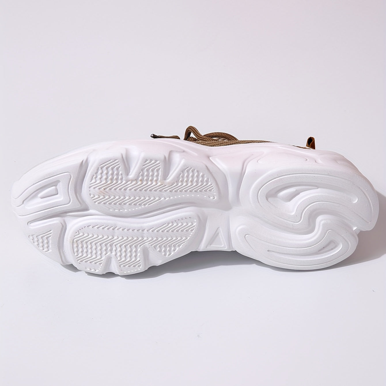 Braune Strick Sneaker - Lisa