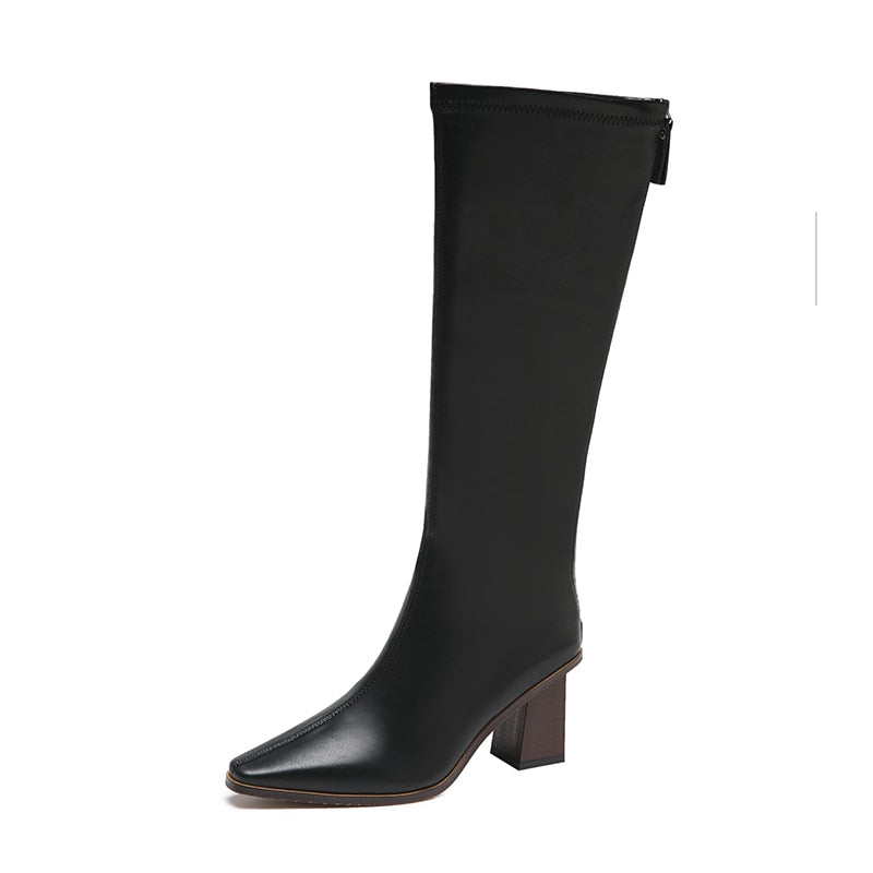 "Sandra" Eleganter Designer-Stiefel