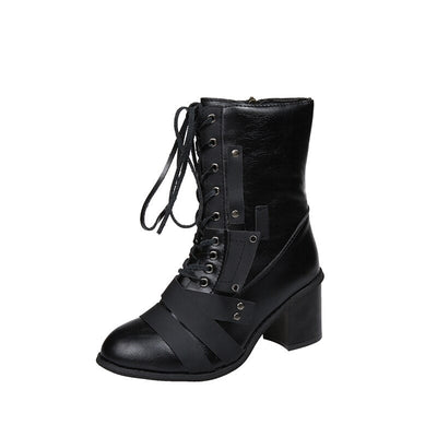 "Sharlot" Elegante Karreeformstiefelette