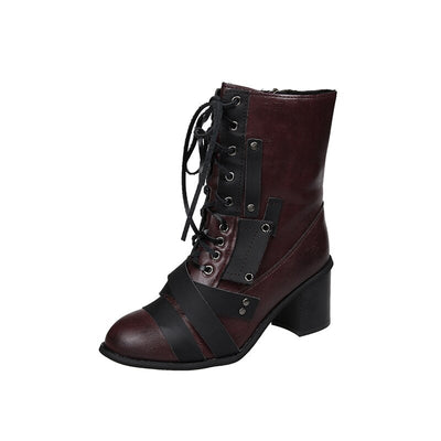 "Sharlot" Elegante Karreeformstiefelette