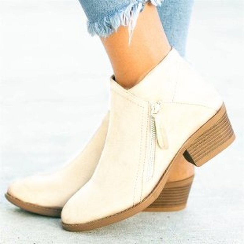 "Tamara" Lässige Cowboy-Stiefelette