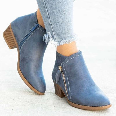 "Tamara" Lässige Cowboy-Stiefelette