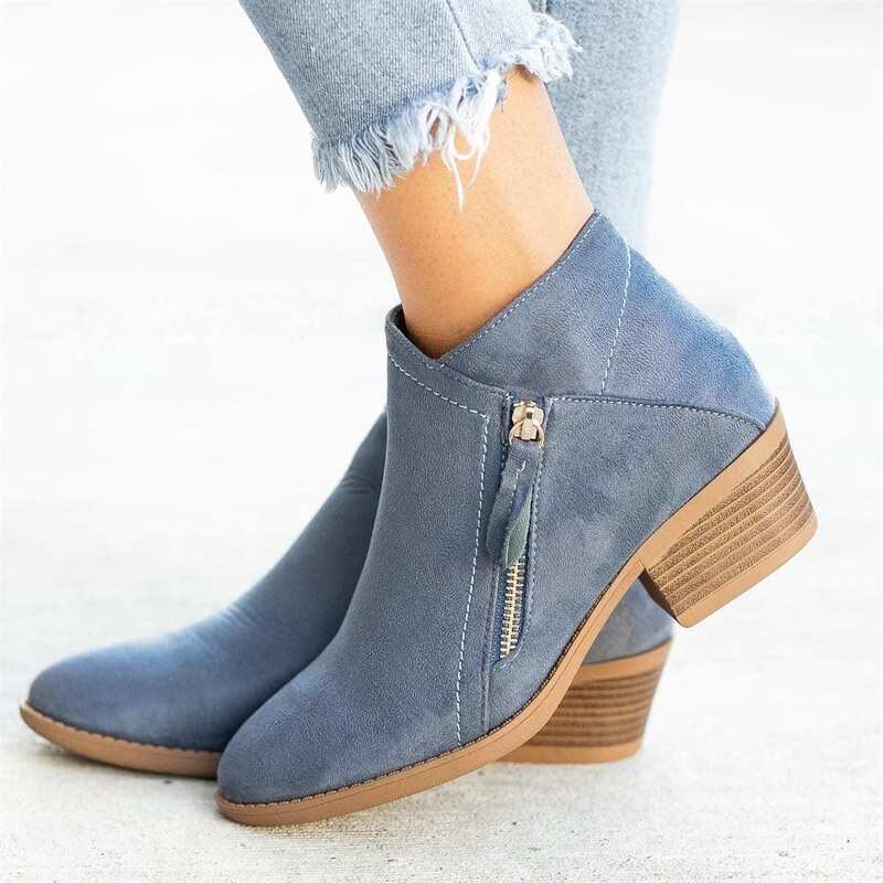 "Tamara" Lässige Cowboy-Stiefelette