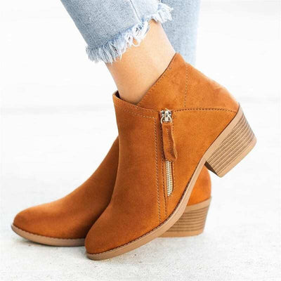 "Tamara" Lässige Cowboy-Stiefelette