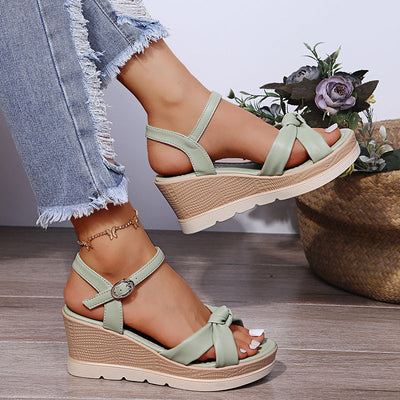 "Camila" Elegante Plateausandaletten