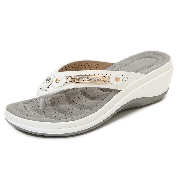 "Mia" Orthopädische Plateau-Sandalen