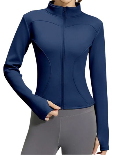 Lexaria | Warmes Fleece Laufjacke Damen Winter Slim Fit