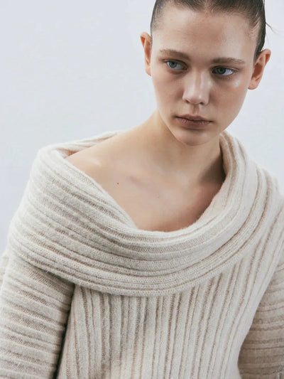 Lamia | Übergroßer Damen Strickpullover