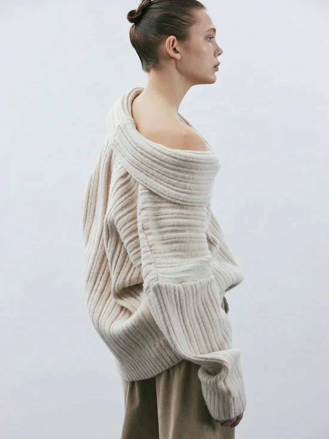 Lamia | Übergroßer Damen Strickpullover