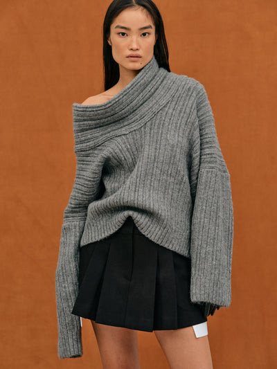 Lamia | Übergroßer Damen Strickpullover
