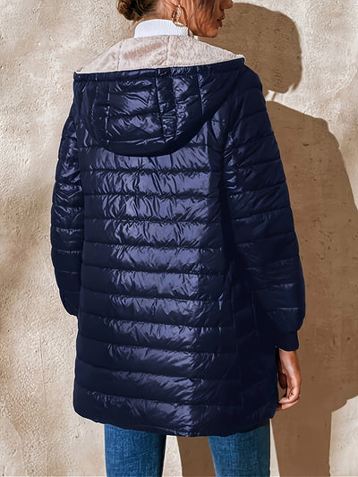 Kapuzenjacke mit Reißverschluss - Lässige Langarmjacke für den perfekten Alltagslook