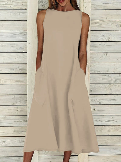 Schwarzes Maxikleid - Nora