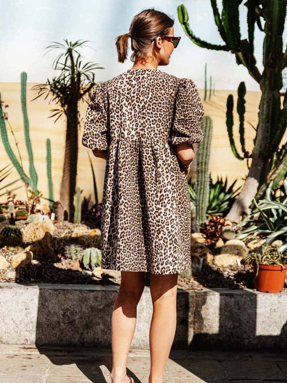 Chiara | Leoparden Kleid