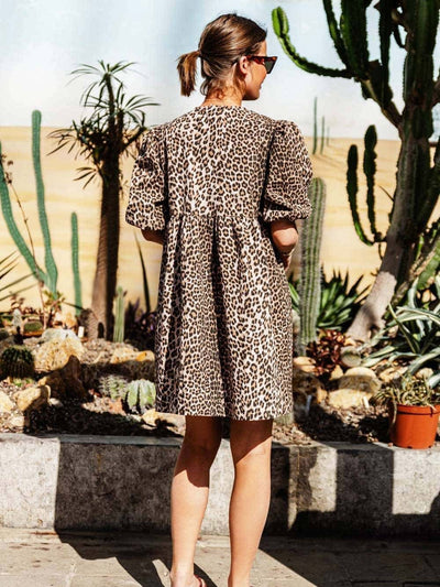 Chiara | Leoparden Kleid