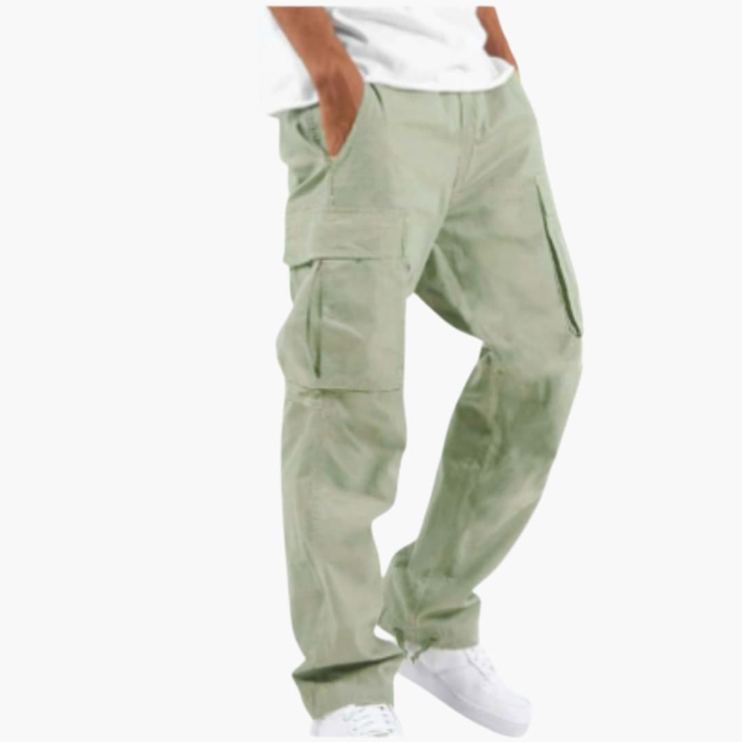 Weite Cargo-Hose für Männer - Bequeme Passform mit Taschen
