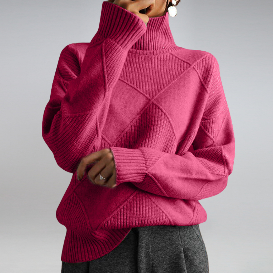 Anaya | trendiger Rollkragenpullover für den Winter