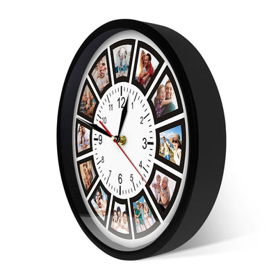 Zendoo | Persönliche Fotocollage Wanduhr
