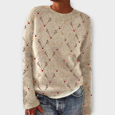 Sanira – Weihnachtspullover mit Muster