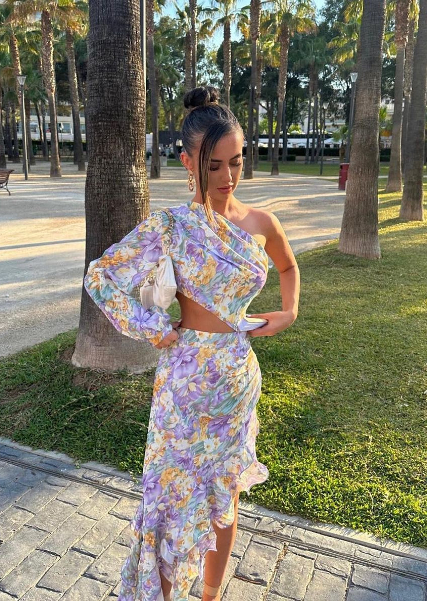 Pauline | Florence Kleid - Lavendelblüte