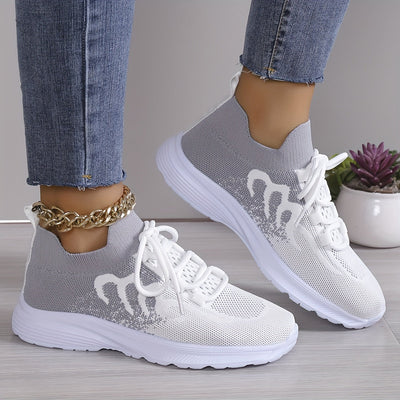 Graue Sportliche Sneaker - Ella