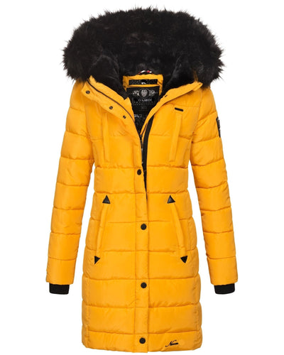 "Nicole" Winterjacke mit abnehmbarem Kunstfell