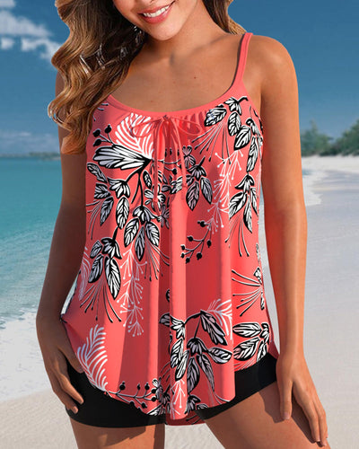 Tankini mit Sling-Print