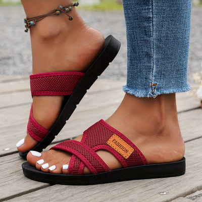 Schwarze Bequeme Sandalen - Sommerstil