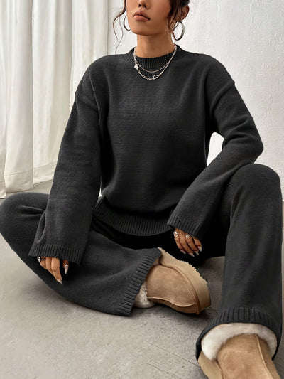 Julia | Stilvoller Strickanzug