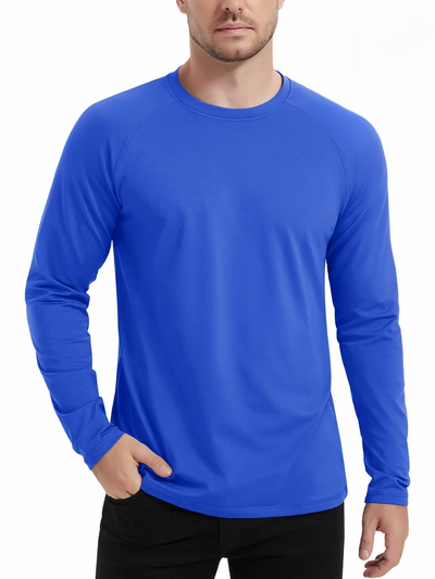 Teraxo | Atmungsaktives Langarmshirt für Herren Winter